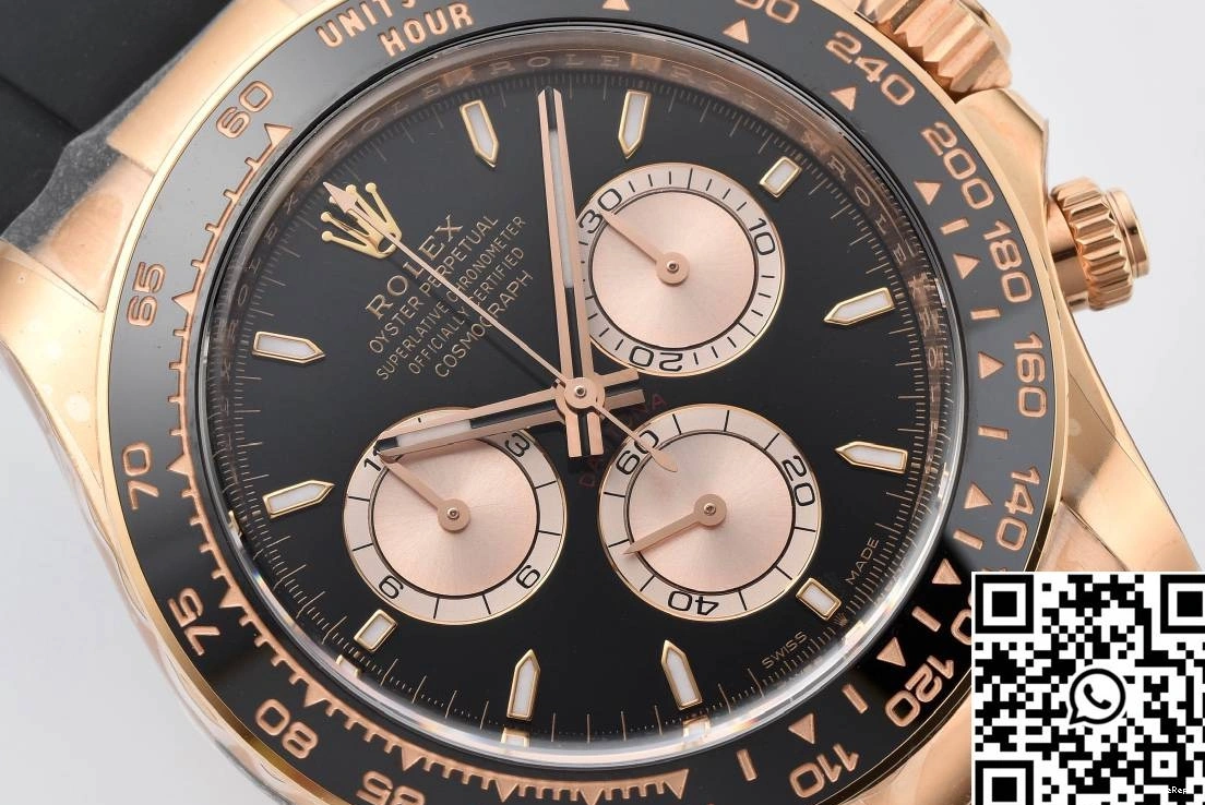 Rolex Daytona M126515LN-0002 Black Factory Clean Cosmograph Bezel 1128